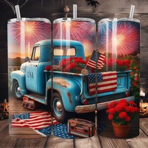 Handcrafted sublimation 20oz skinny tumbler